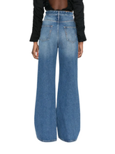 Load image into Gallery viewer, One-Sided Button Denimm Jeans-Modern Baby Las Vegas