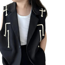 Load image into Gallery viewer, String Blazer Vest-Modern Baby Las Vegas