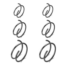 Load image into Gallery viewer, Titanium Double Hoop Nose Ring Set-Modern Baby Las Vegas