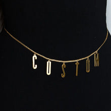 Load image into Gallery viewer, Custom Name Waist Chain Belt-Modern Baby Las Vegas