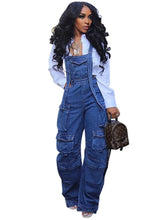 Load image into Gallery viewer, Vintage Pocket Overalls-Modern Baby Las Vegas