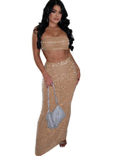 Load image into Gallery viewer, Rectangular Crystal Speckled Dress Set-Modern Baby Las Vegas