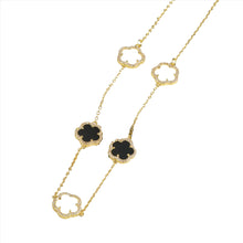 Load image into Gallery viewer, Diamond Floral Gold-Plated Jewelry-Modern Baby Las Vegas