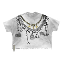 Load image into Gallery viewer, Charm Necklace T-Shirt-Modern Baby Las Vegas