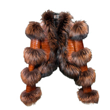 Load image into Gallery viewer, Patch Croc Textured Leather Jacket-Modern Baby Las Vegas