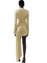 Load image into Gallery viewer, Ruched Sash Dress
