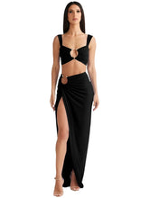 Load image into Gallery viewer, Metal Accent Dress Set-Modern Baby Las Vegas