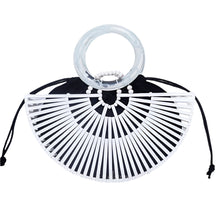 Load image into Gallery viewer, Bamboo Handbag With Circle Handle-Modern Baby Las Vegas