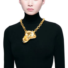 Load image into Gallery viewer, Vintage Face-Shaped Necklace
