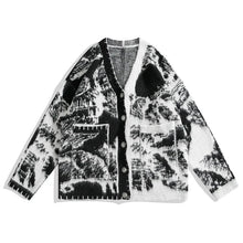 Load image into Gallery viewer, Black And White Cardigan-Modern Baby Las Vegas