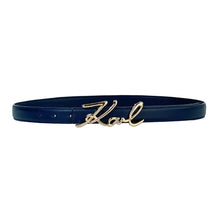 Load image into Gallery viewer, Gold Script Belt