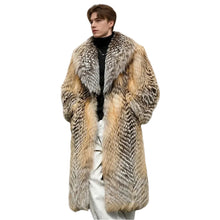 Load image into Gallery viewer, Luxury Mixed Fur Coat