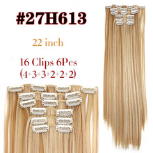 Load image into Gallery viewer, 6 Piece Synthetic Clip-In Hair Extensions-Modern Baby Las Vegas