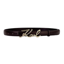 Load image into Gallery viewer, Gold Script Belt