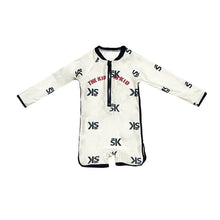 Load image into Gallery viewer, Black And White Letter Swimwear