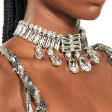 Load image into Gallery viewer, Large Crystal Choker Necklace-Modern Baby Las Vegas