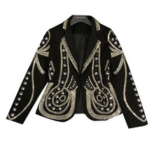 Load image into Gallery viewer, Vintage Golden Beaded Jackets-Modern Baby Las Vegas