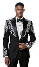 Load image into Gallery viewer, Hollow Out Mesh Heart Tuxedo