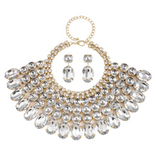 Load image into Gallery viewer, Luxury Rhinestone Necklace Set-Modern Baby Las Vegas