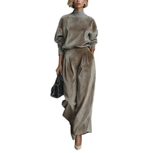 Load image into Gallery viewer, Velvet Pant Set