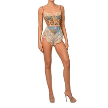 Load image into Gallery viewer, Paisley Patch Leopard Short Set
