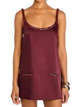 Load image into Gallery viewer, Crystal Spaghetti Strap Mini Dress