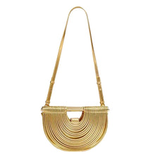 Load image into Gallery viewer, Luxury Gold Moon Handwoven Handbag