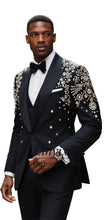 Load image into Gallery viewer, Hollow Out Crystal Diamond Tuxedo