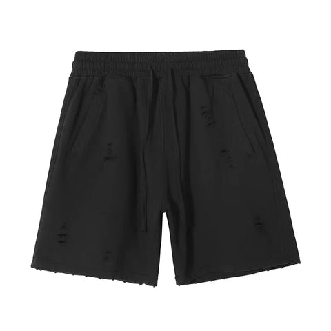 Ripped Vintage Washed Shorts-Modern Baby Las Vegas