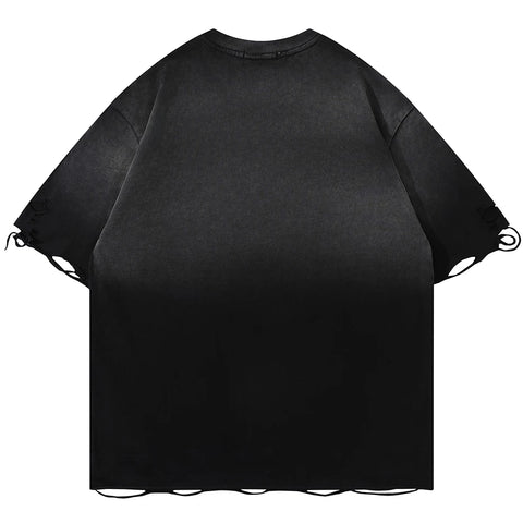 Distressed Ombre Letter Star T-Shirt-Modern Baby Las Vegas