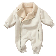 Load image into Gallery viewer, Suede Teddy Romper