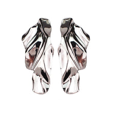 Load image into Gallery viewer, Irregular Metal Earrings-Modern Baby Las Vegas