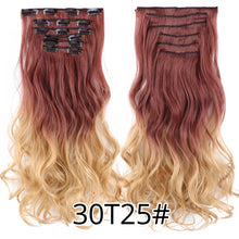 Load image into Gallery viewer, 6 Piece Synthetic Clip-In Hair Extensions-Modern Baby Las Vegas