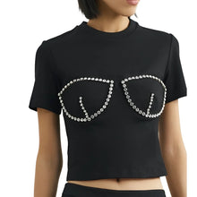 Load image into Gallery viewer, Diamond Bra Top-Modern Baby Las Vegas