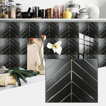 Load image into Gallery viewer, Peel & Stick Herringbone Pattern Tiles