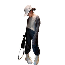 Load image into Gallery viewer, Gradient Two-Tone Ribbed Sweater-Modern Baby Las Vegas