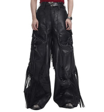 Load image into Gallery viewer, Fringe Leather Pants