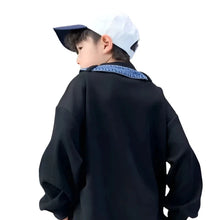 Load image into Gallery viewer, Layered Patch Denim Top-Modern Baby Las Vegas