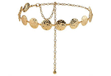 Load image into Gallery viewer, Hammered Circle Chain Belt-Modern Baby Las Vegas
