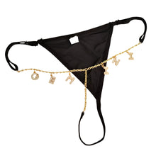 Load image into Gallery viewer, Custom Name Letter Thong-Modern Baby Las Vegas