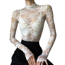 Load image into Gallery viewer, White Lace Top-Modern Baby Las Vegas