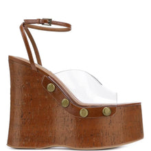 Load image into Gallery viewer, Wood Grain Geel Sandals-Modern Baby Las Vegas