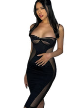 Load image into Gallery viewer, Patch Mesh Dress-Modern Baby Las Vegas