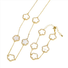 Load image into Gallery viewer, Diamond Floral Gold-Plated Jewelry-Modern Baby Las Vegas