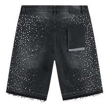 Load image into Gallery viewer, Crystal Firework Denim Jeans