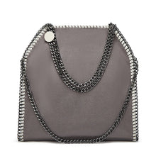 Load image into Gallery viewer, Large Chain Shoulder Bag