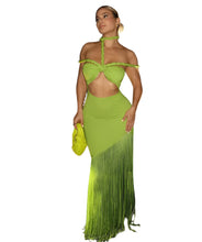 Load image into Gallery viewer, Robe Fringe Dress-Modern Baby Las Vegas
