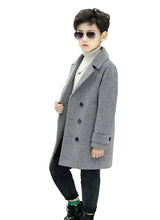 Load image into Gallery viewer, Wool Button Coat