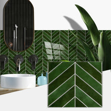 Load image into Gallery viewer, Peel & Stick Herringbone Pattern Tiles