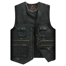 Load image into Gallery viewer, Leather Pocket Vest-Modern Baby Las Vegas